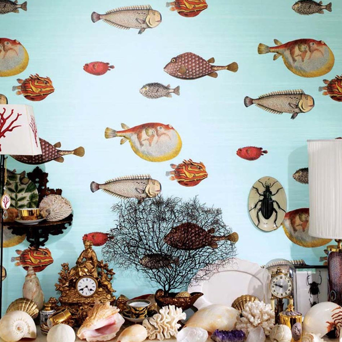 Cole & Son Fornasetti Acquario Wallpaper