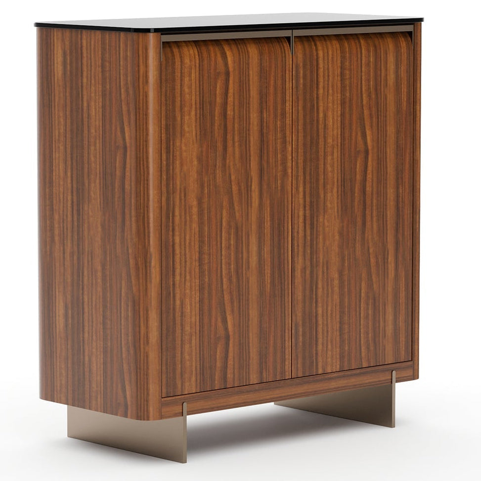 Caracole Altura Glass Top Hall Chest