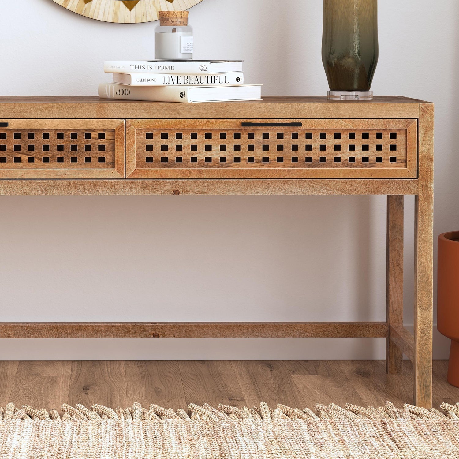 Bassett Mirror Pentak Console Table