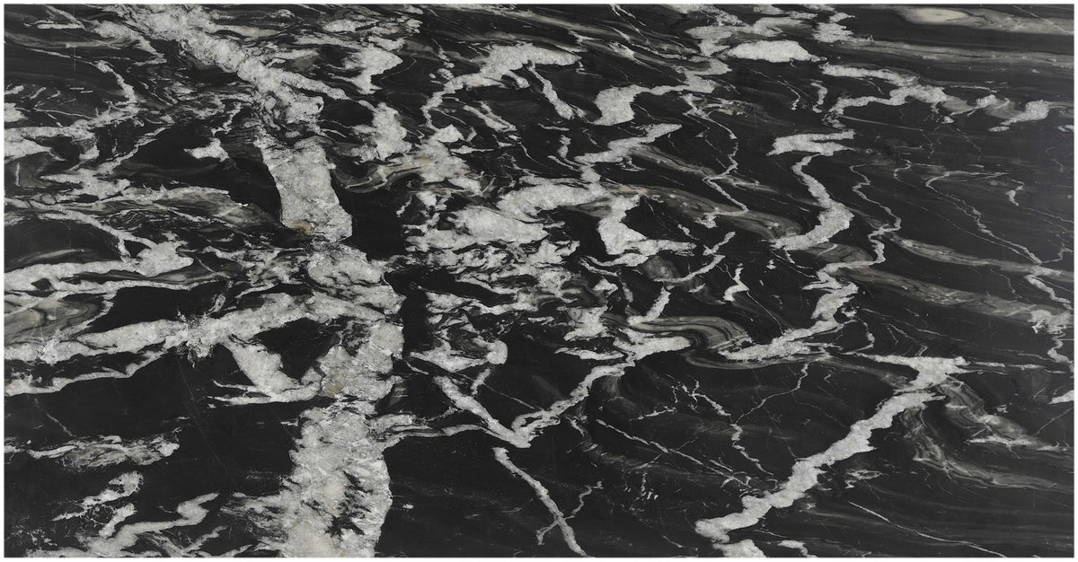 Vernazza Black Genuine Marble Coffee Table