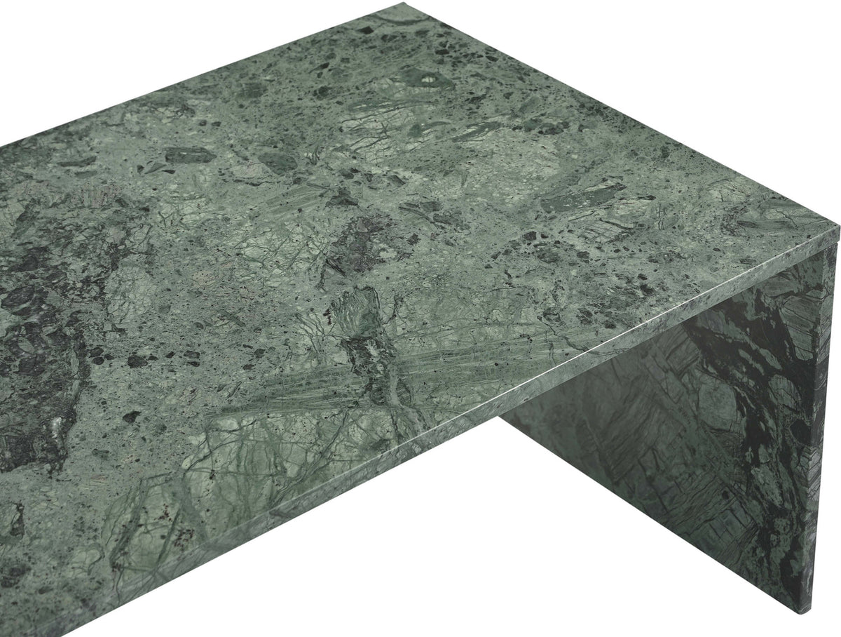 Vernazza Green Genuine Marble Coffee Table