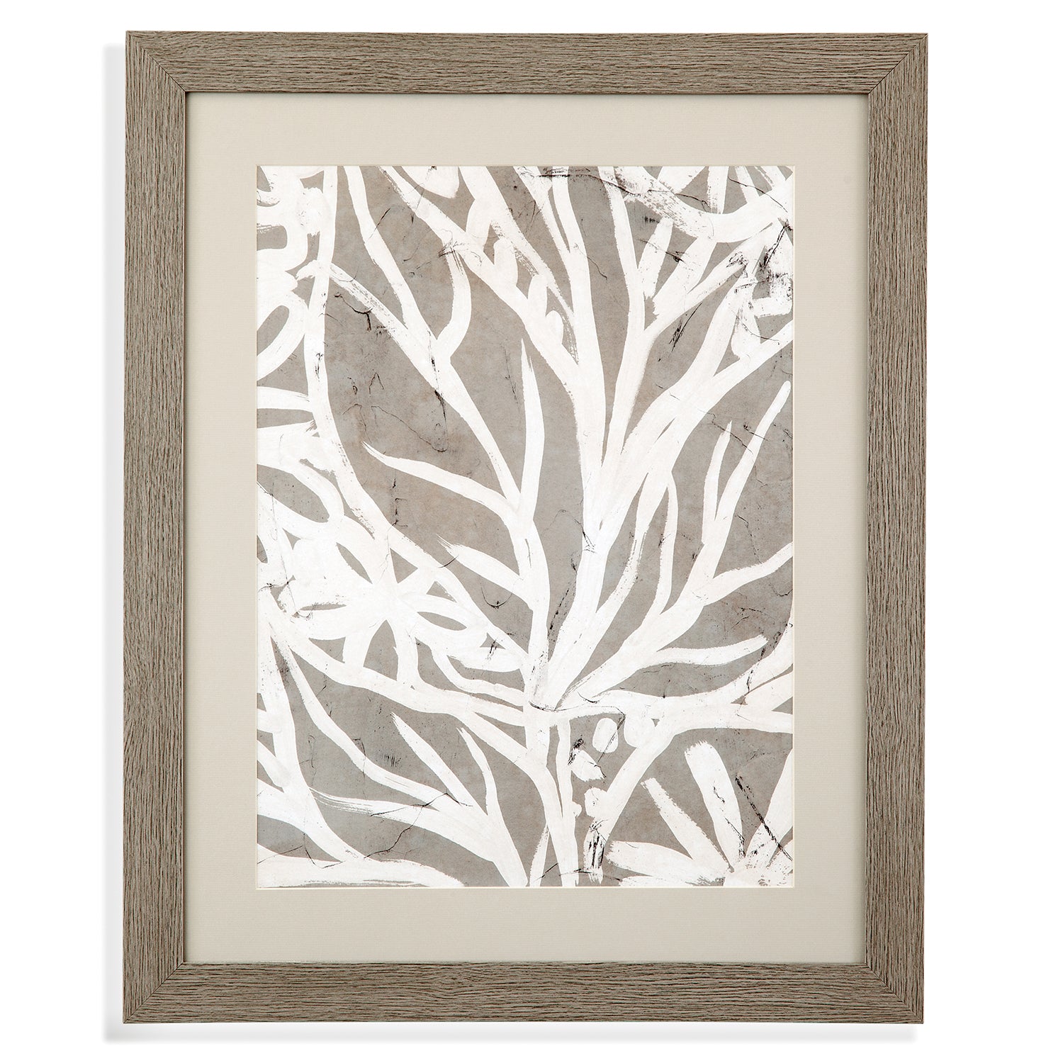 Bassett Mirror Mudcloth Foliage II Framed Print