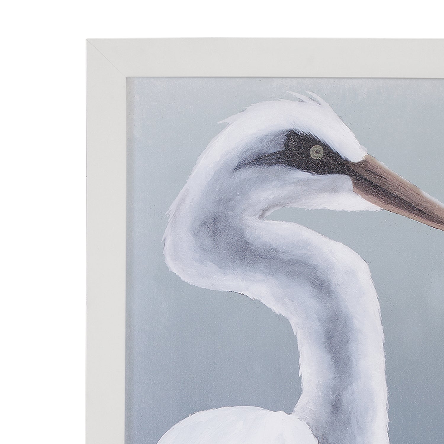 Bassett Mirror Herald in Mist II Framed Print