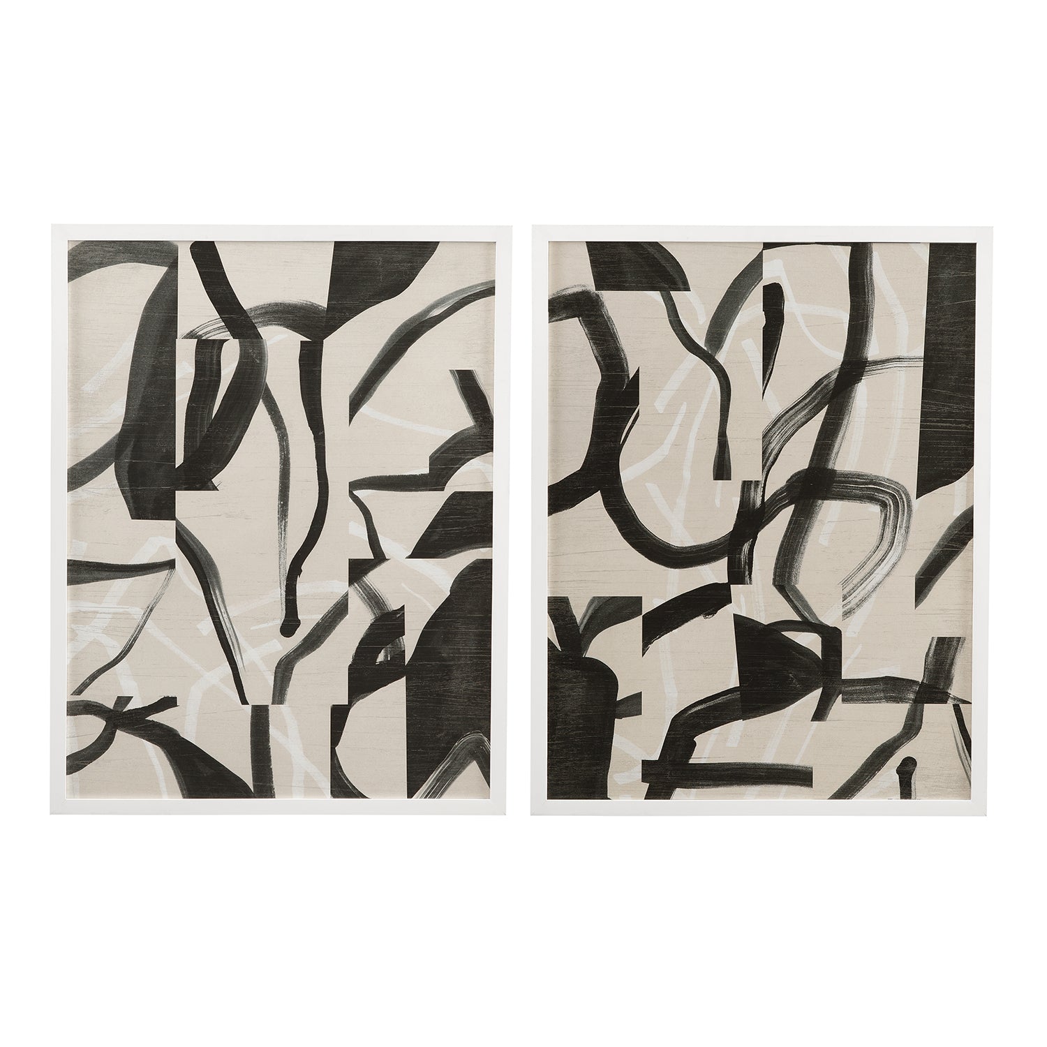 Bassett Mirror Ink Maze II Framed Artwork