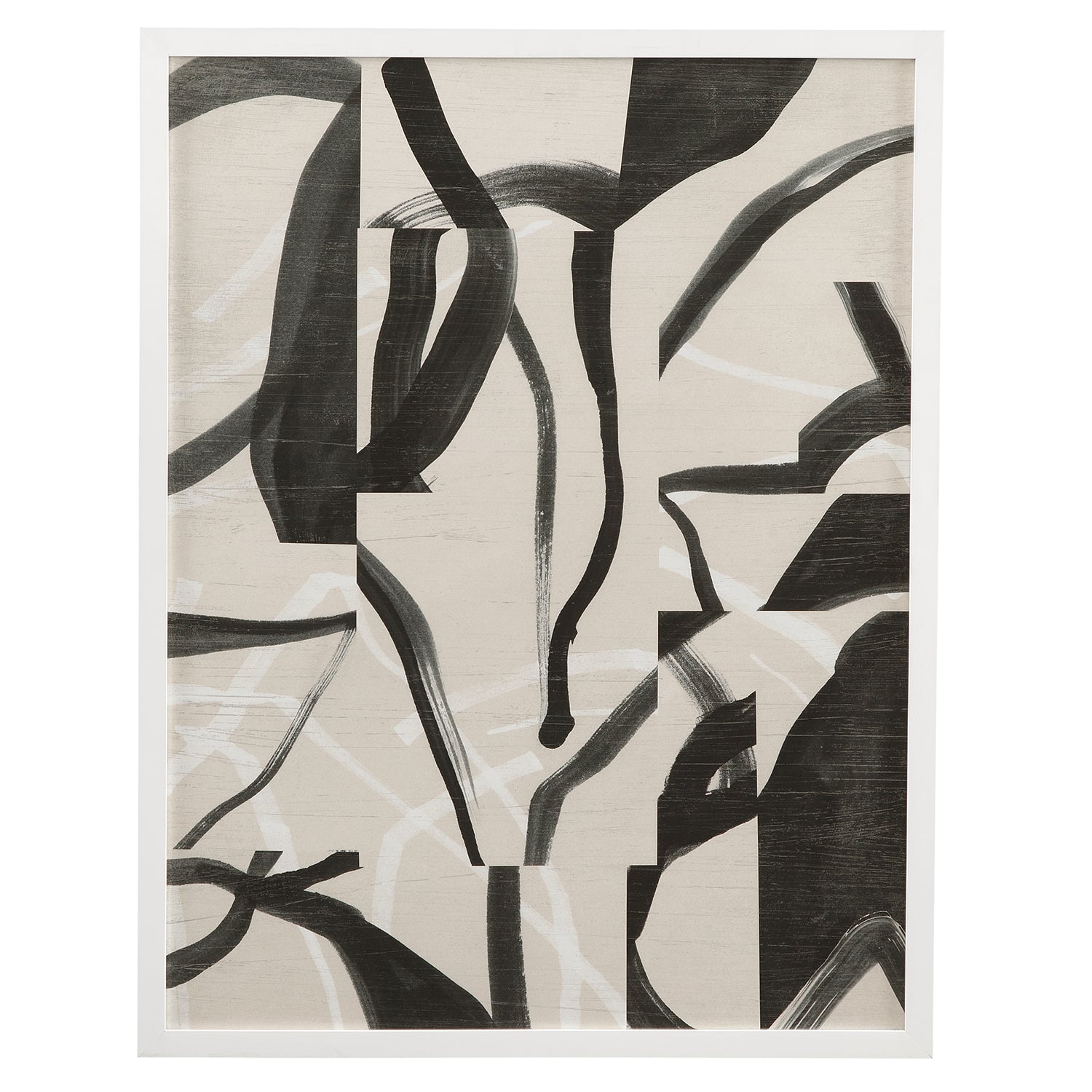 Bassett Mirror Ink Maze I Framed Artwork