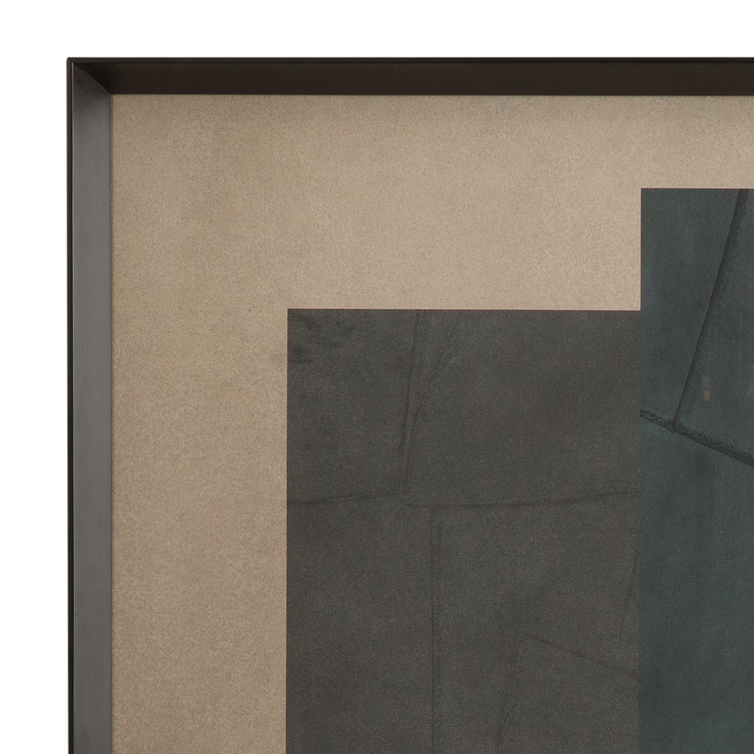 Bassett Mirror Soft Slate II Framed Artwork