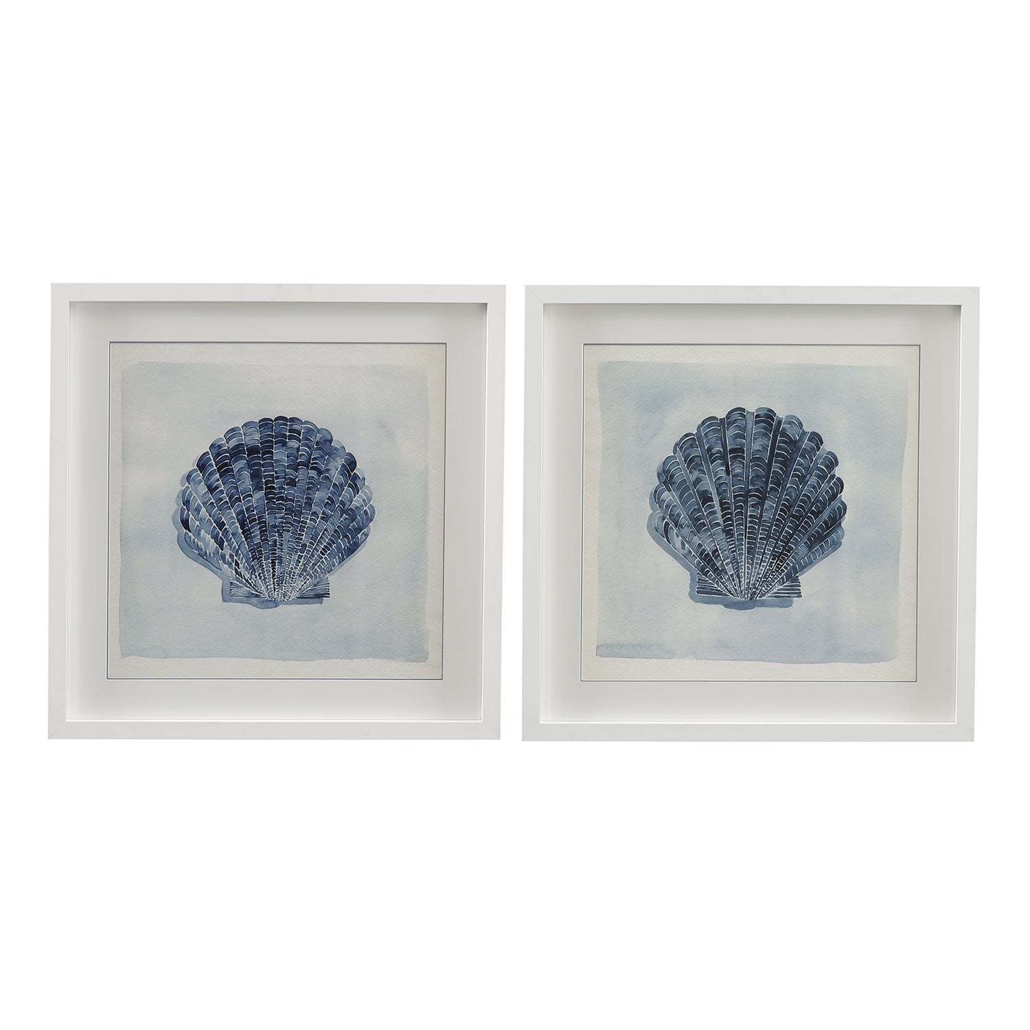 Bassett Mirror Blue Treasure II Framed Artwork