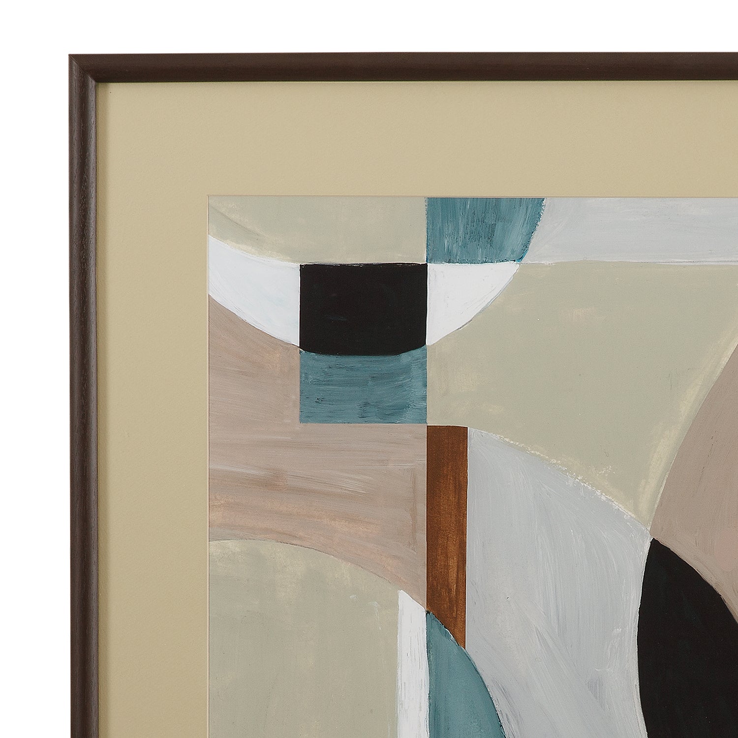 Bassett Mirror Curved Vision Contours Framed Artwork