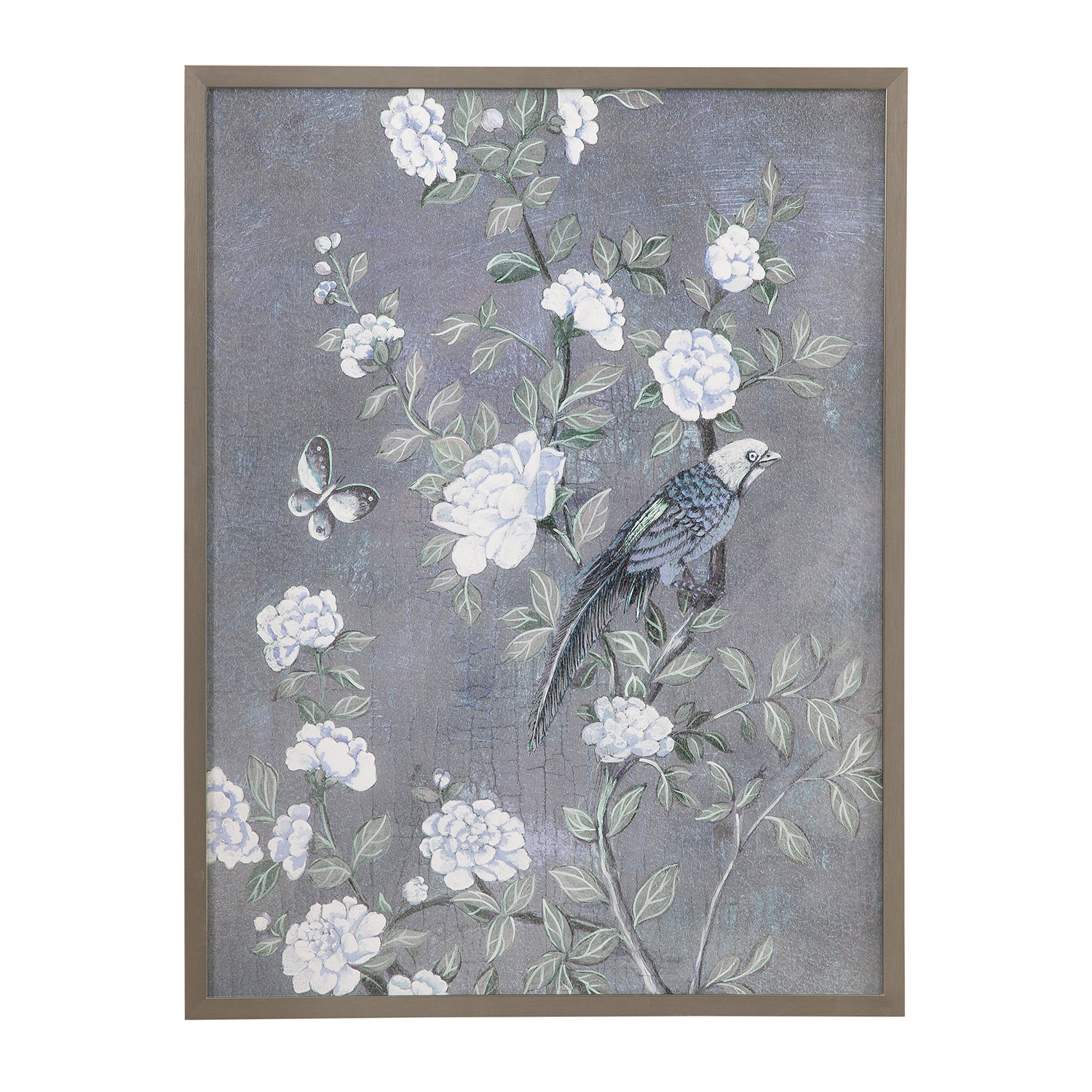 Bassett Mirror Birds & Blooms I Framed Artwork