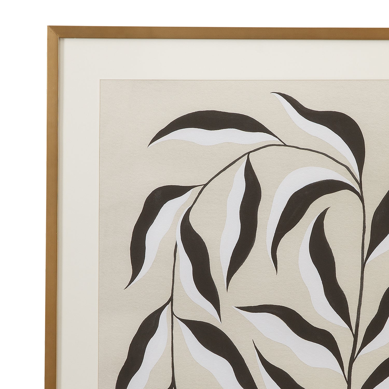 Bassett Mirror Emerging Weeds II Framed Artwork