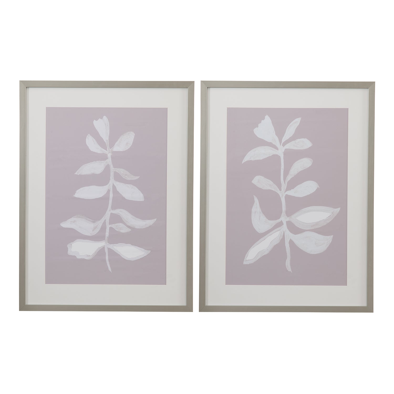 Bassett Mirror Fresh Leaves Framed Print Set of 2