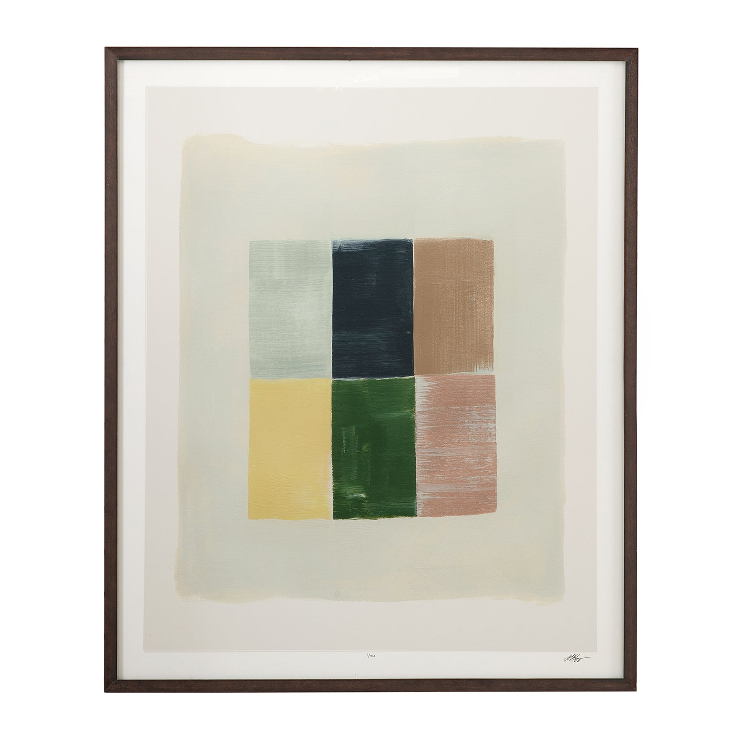 Bassett Mirror Sunny Patchwork I Framed Artwork