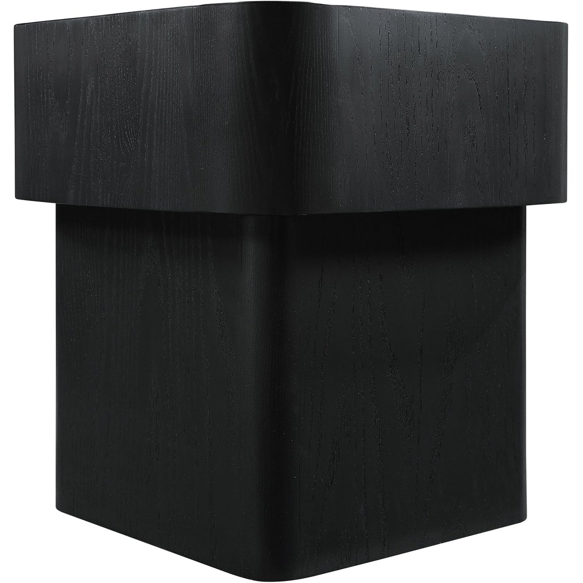 Oakmont Black Oak Veneer End Side Table Set of 2