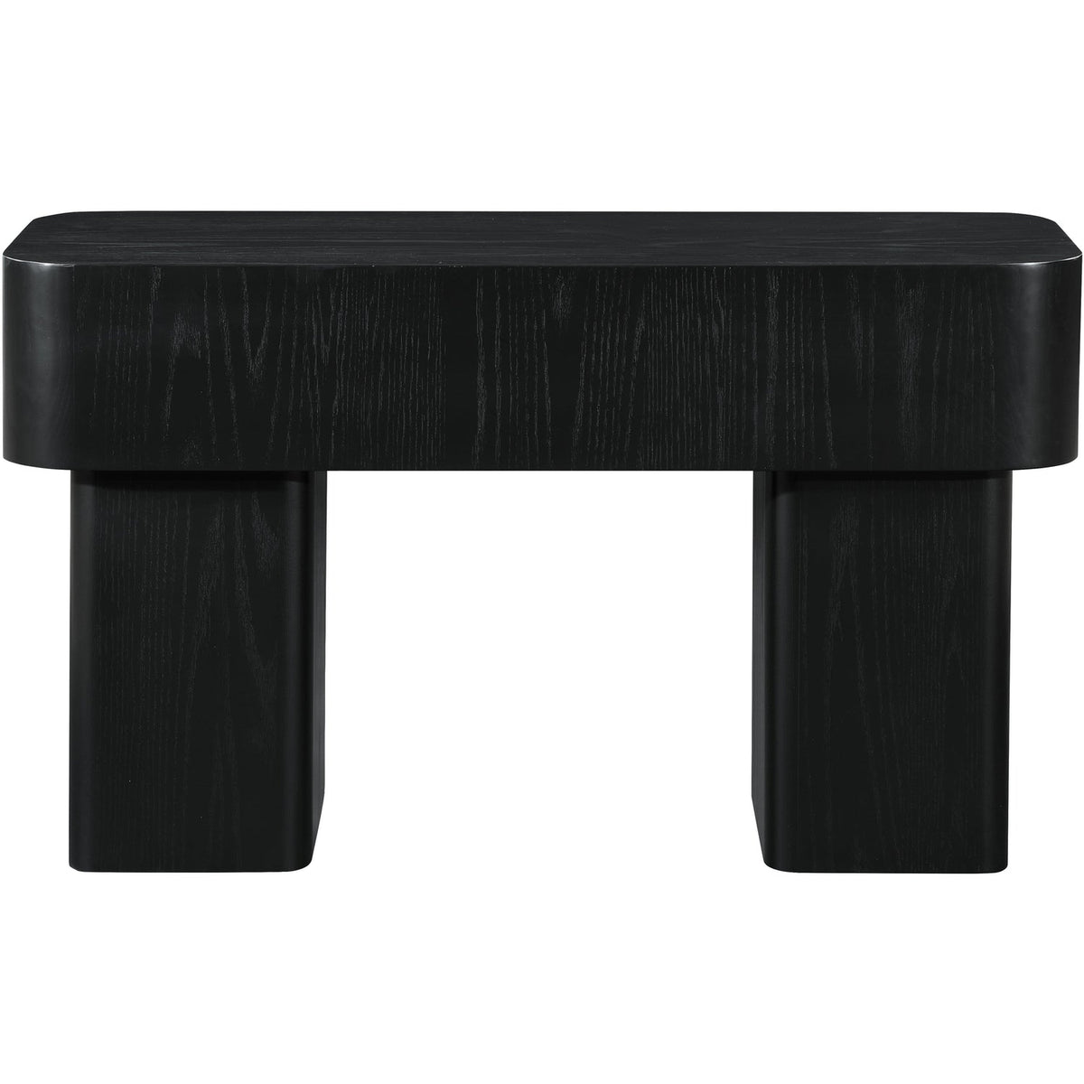 Oakmont Black Oak Veneer Console Table
