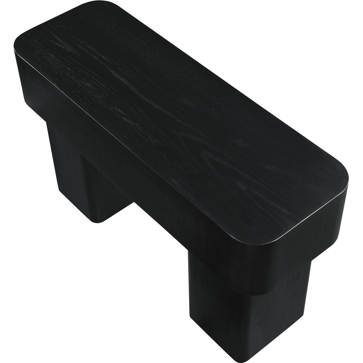 Oakmont Black Oak Veneer Console Table