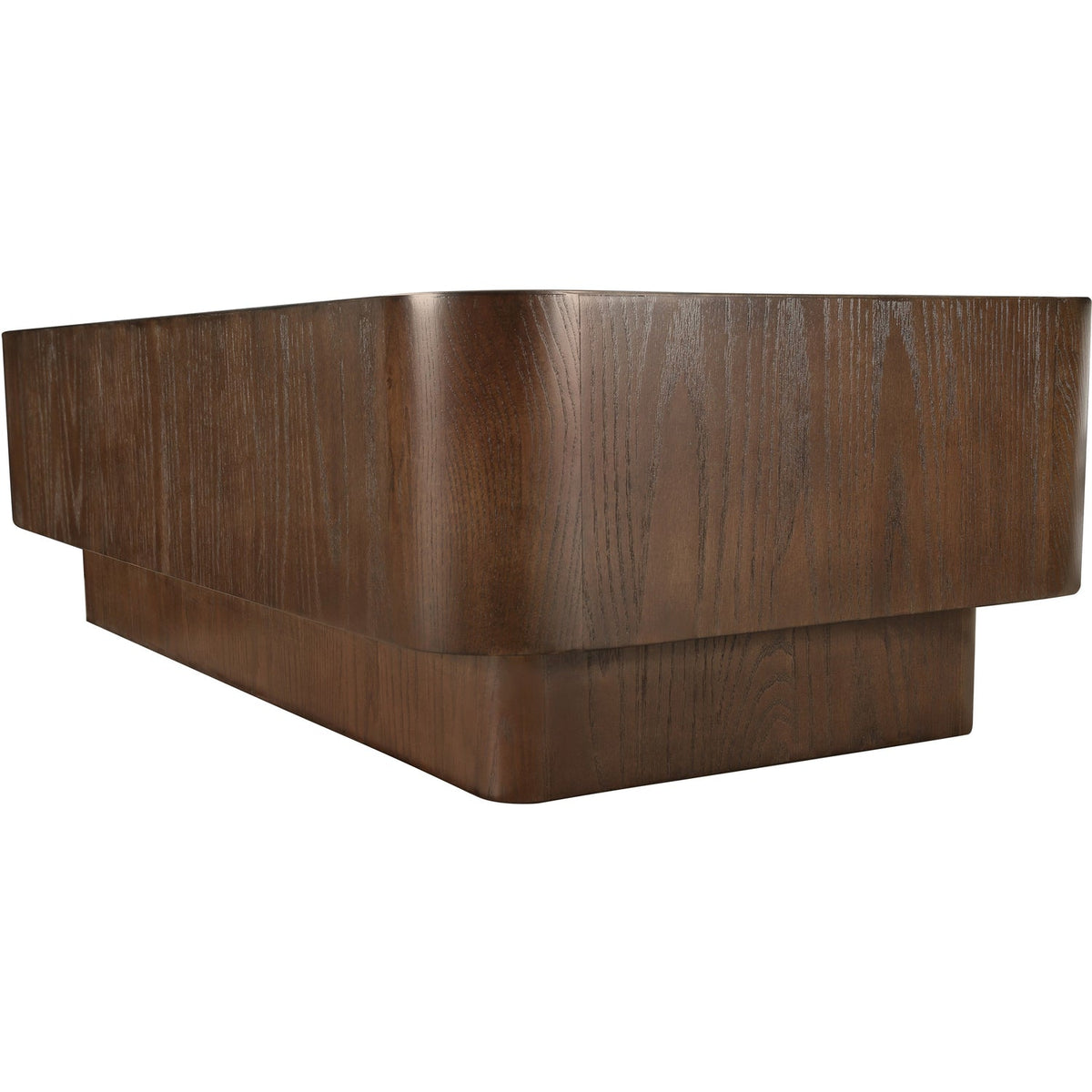 Oakmont Brown Oak Veneer Coffee Table