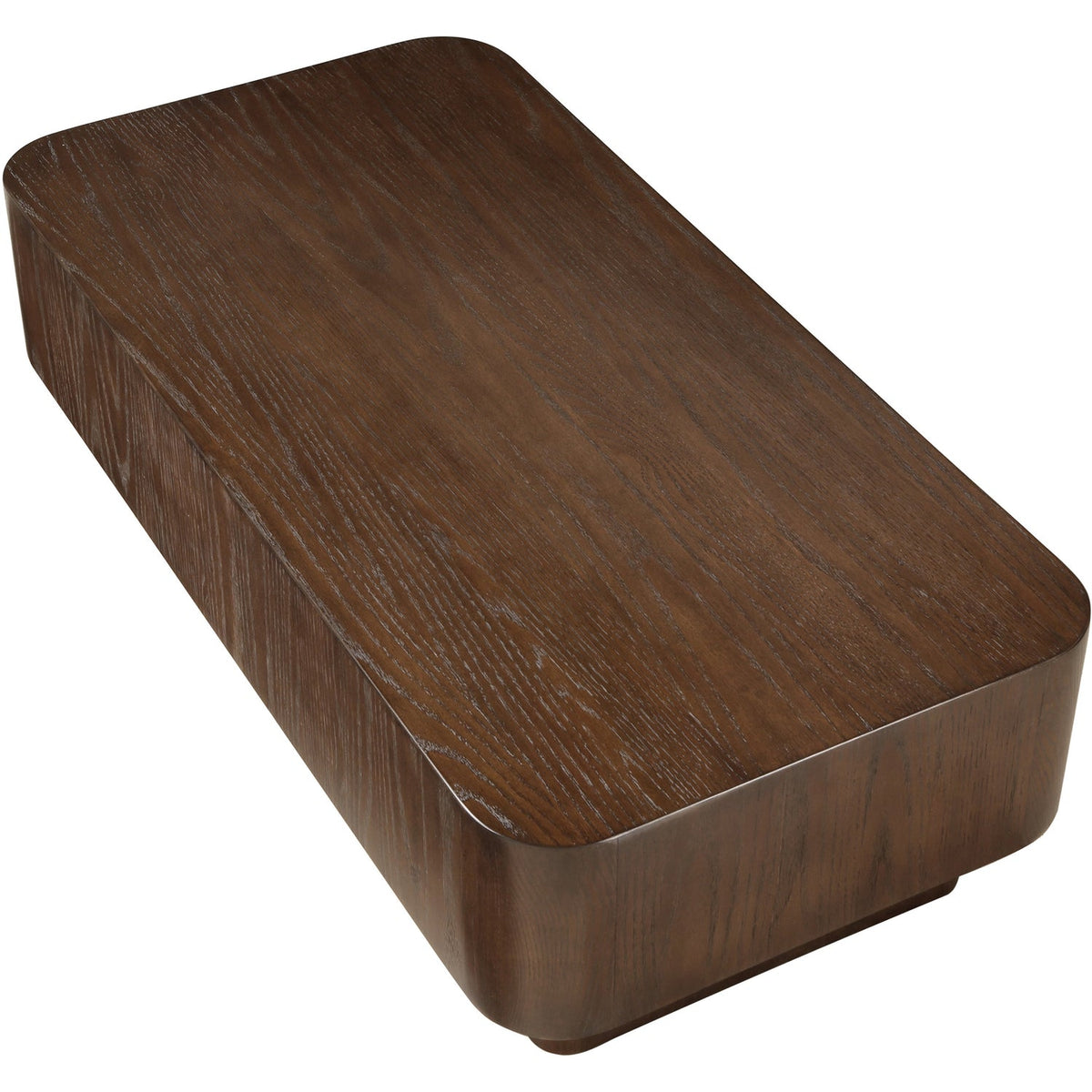 Oakmont Brown Oak Veneer Coffee Table