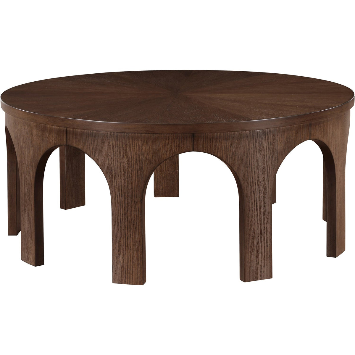 Westfield Brown Solid Wood And Oak Veneer Coffee Table