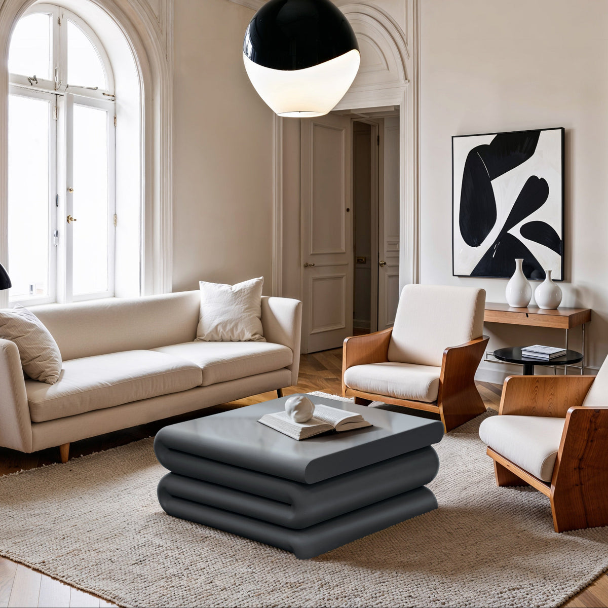 Roland Blue Iron Coffee Table