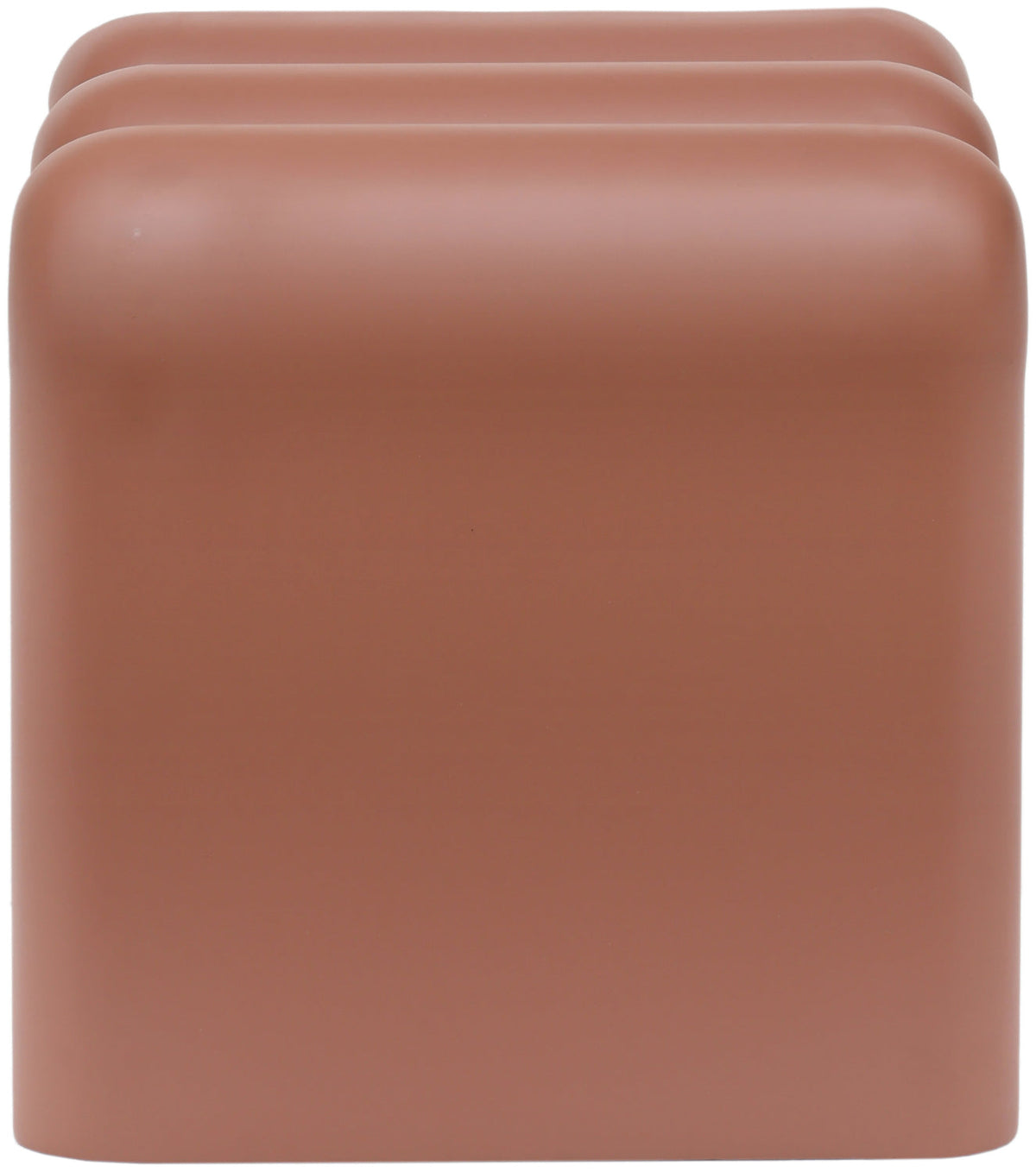 Roland Terracotta Iron End Table Set of 2