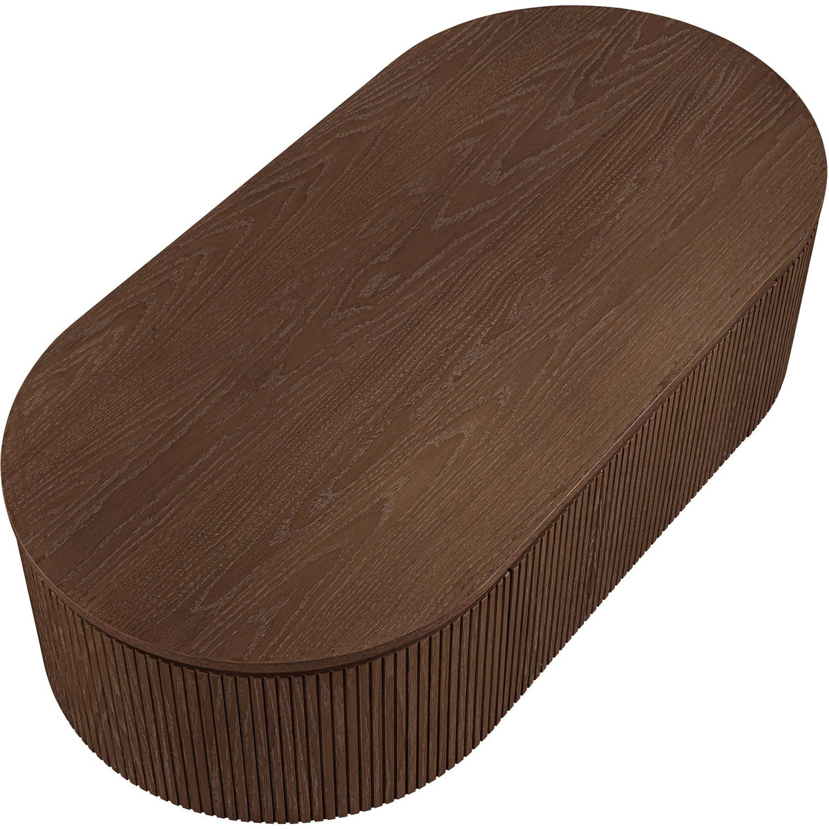 Moana Brown Solid Wood Storage Coffee Table