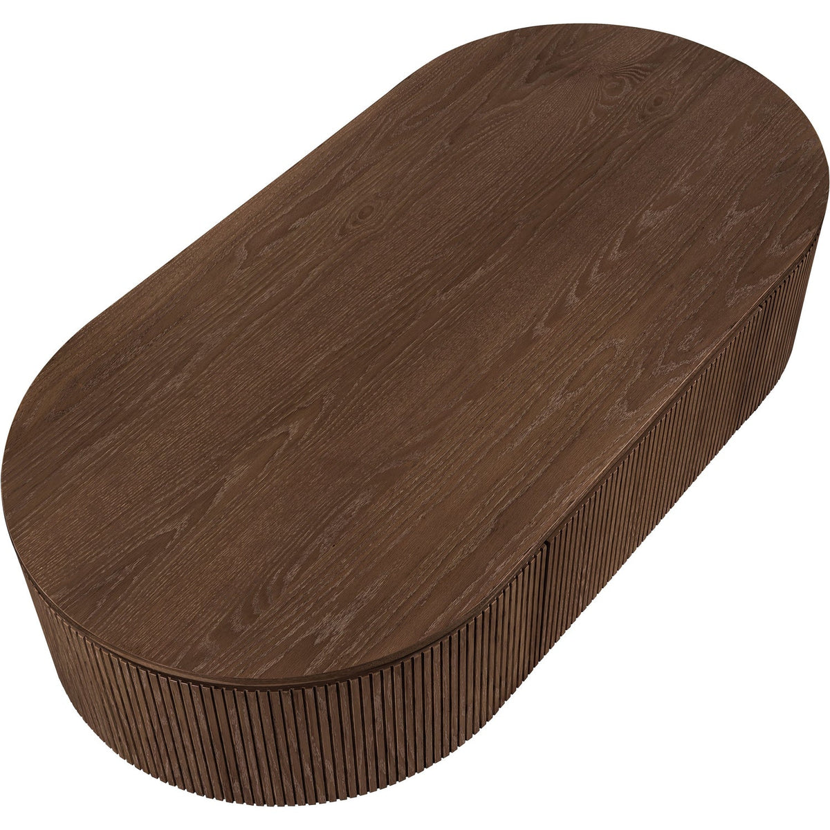 Moana Brown Solid Wood Storage Coffee Table