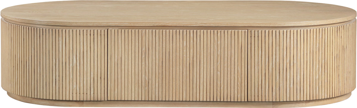 Moana Natural Solid Wood Storage Coffee Table