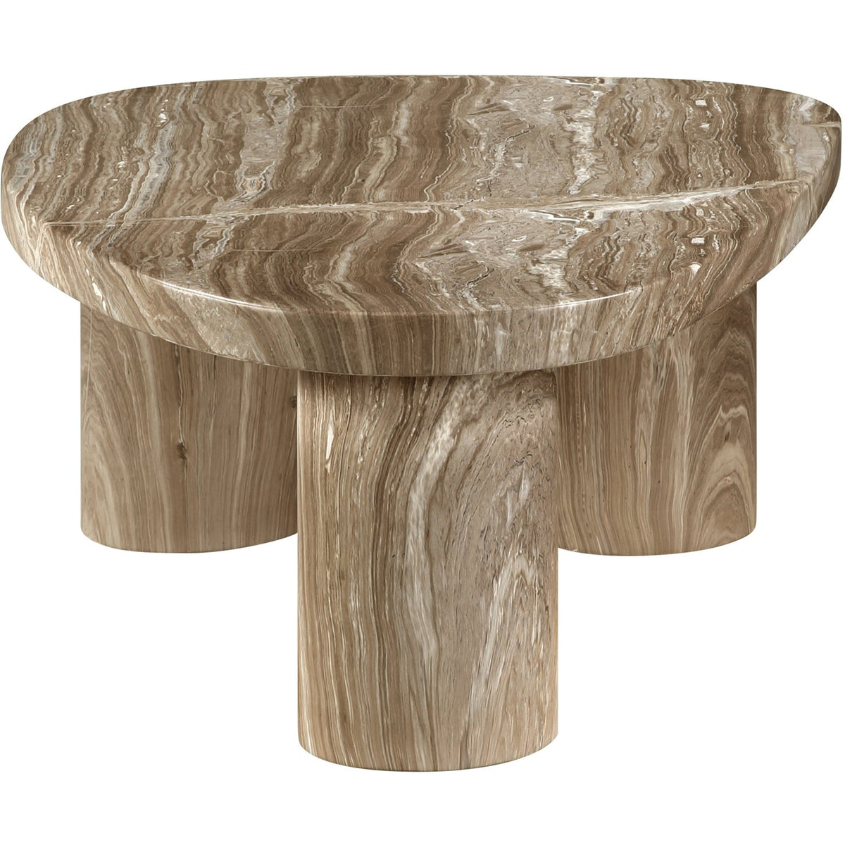 Teramo Beige Concrete Indoor/Outdoor Coffee Table