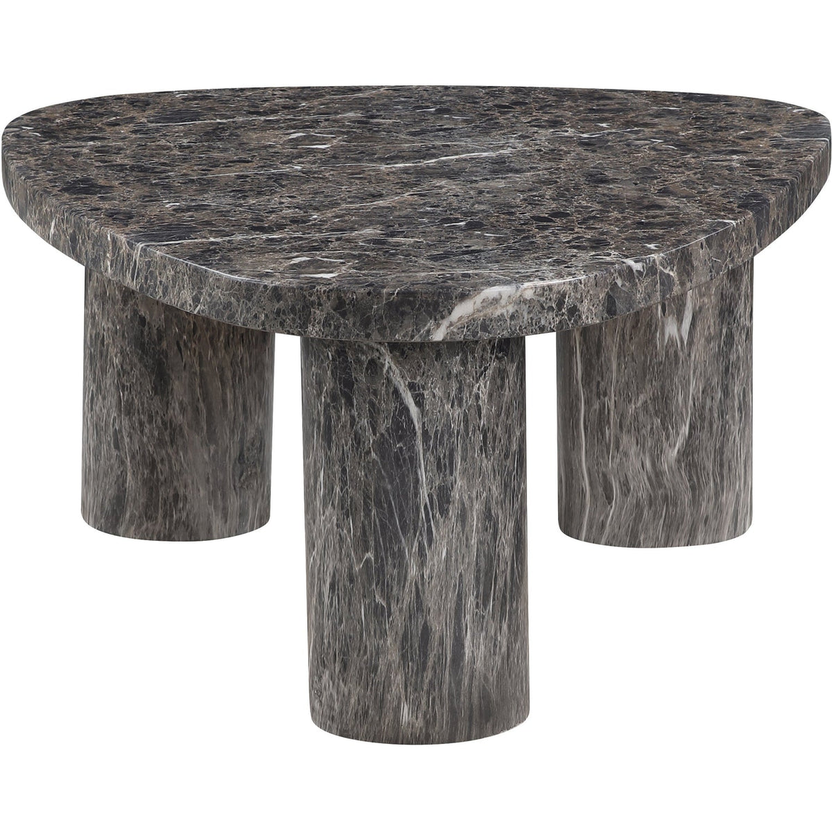 Teramo Brown Concrete Indoor/Outdoor Coffee Table