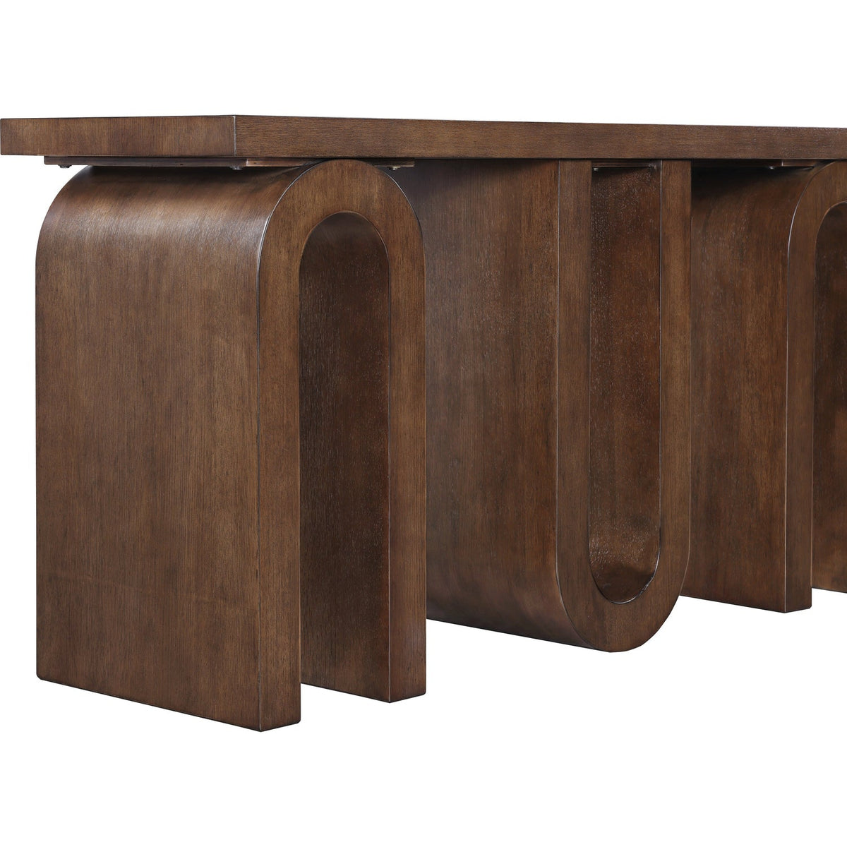 Westbourne Brown Oak Veneer Console Table