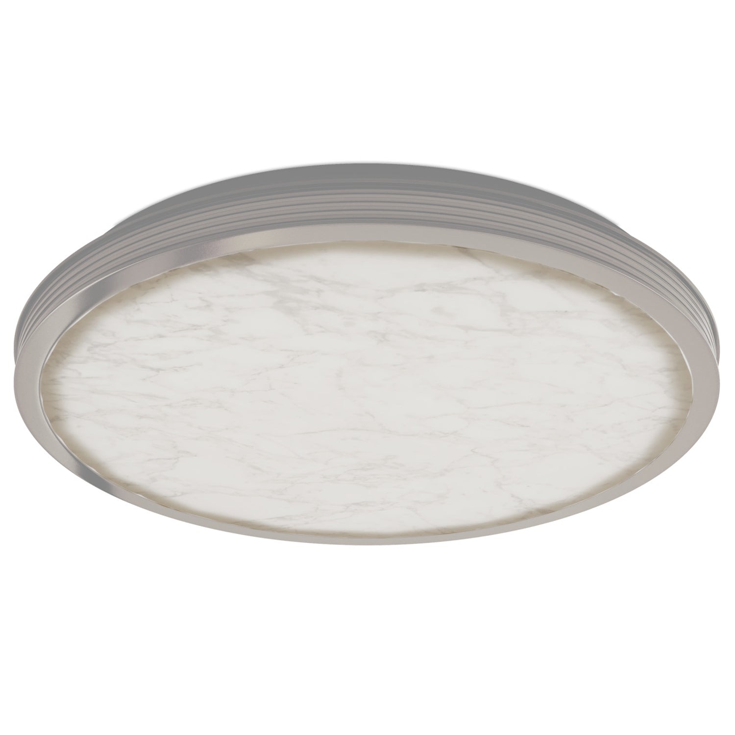 Currey & Co Aydan Antique Nickel Large Flush Mount