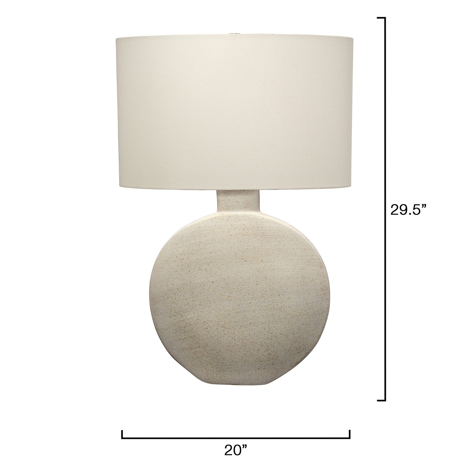 Jamie Young Moon Cream Table Lamp