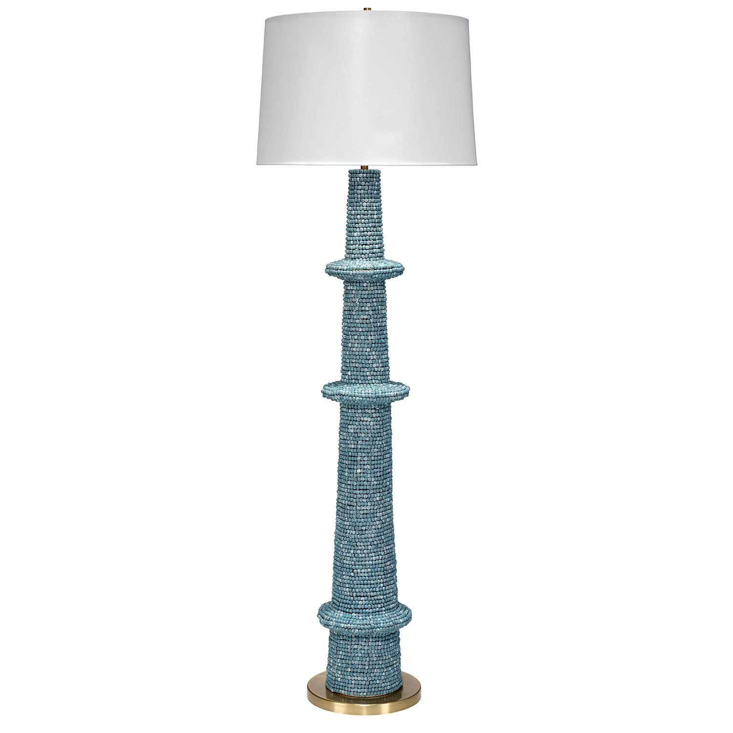 Jamie Young Rowan Blue Floor Lamp