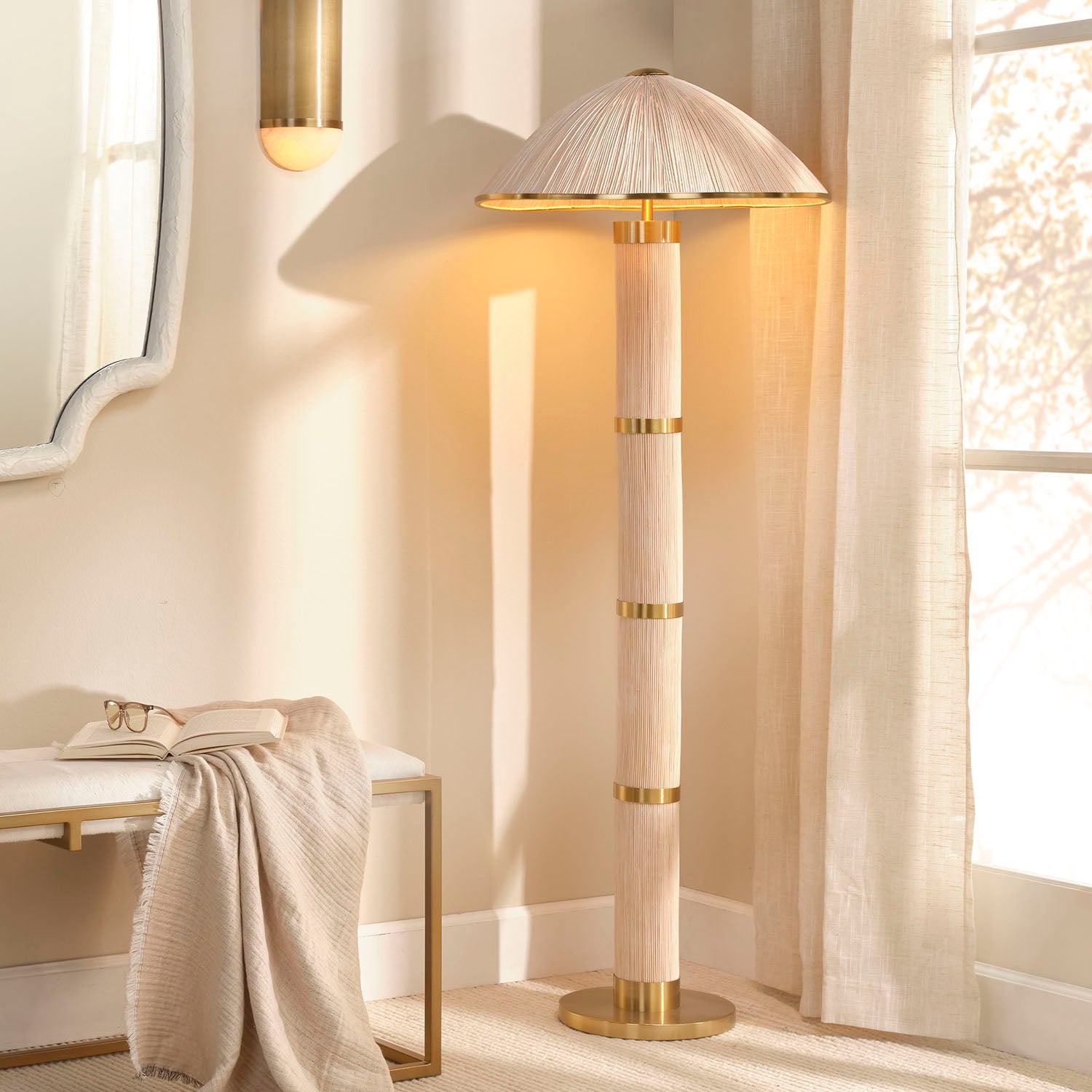 Jamie Young Seychelles Floor Lamp