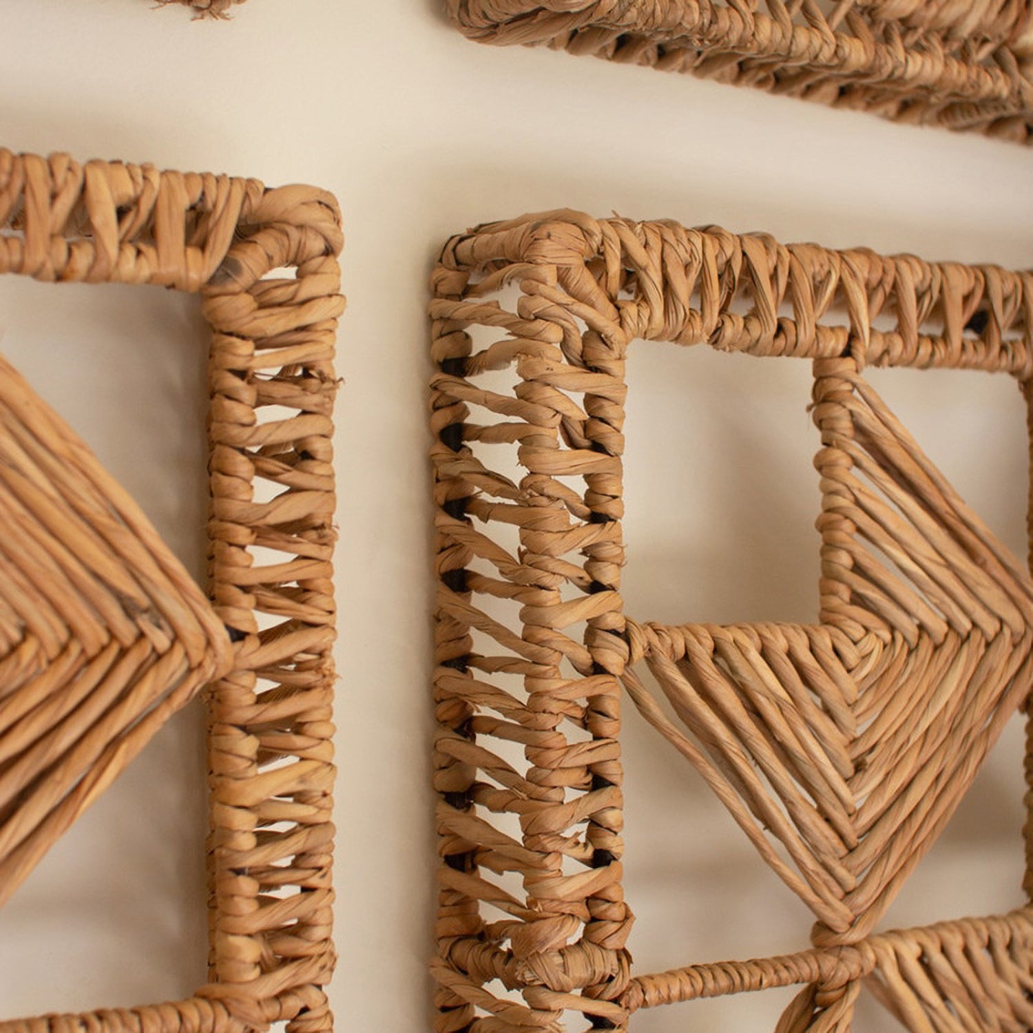 Quilt Pattern Wall Art Set of 4