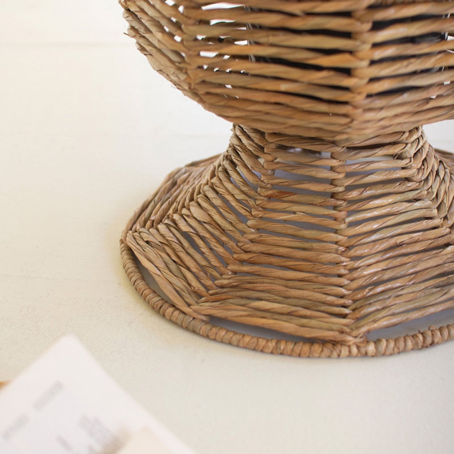 Iron and Seagrass Urn
