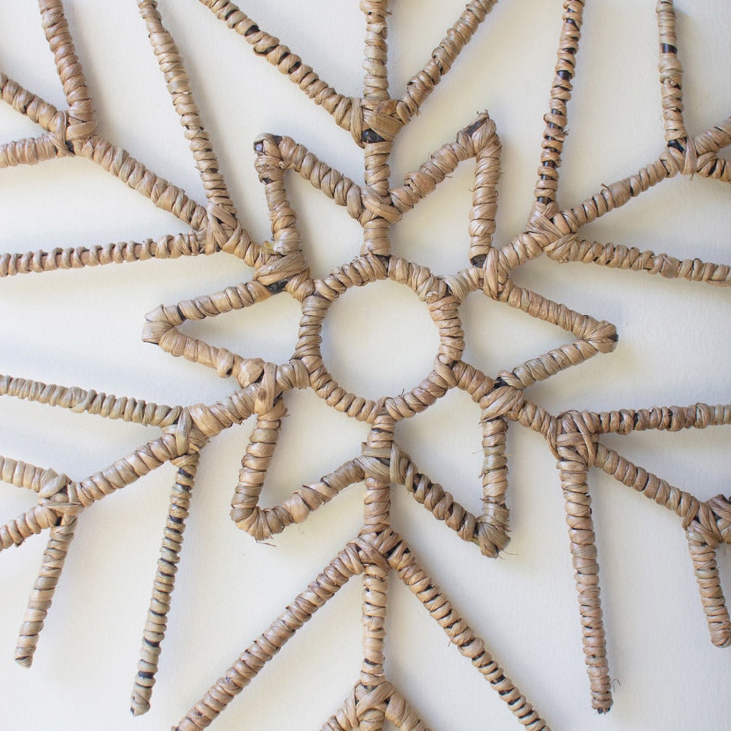 Woven Snowflake Set of 2
