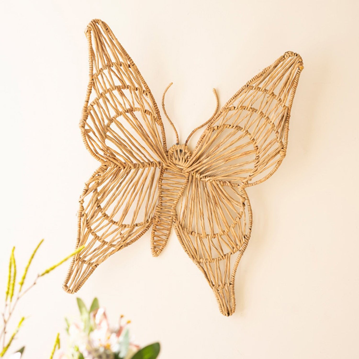 Butterfly Woven Wall Décor