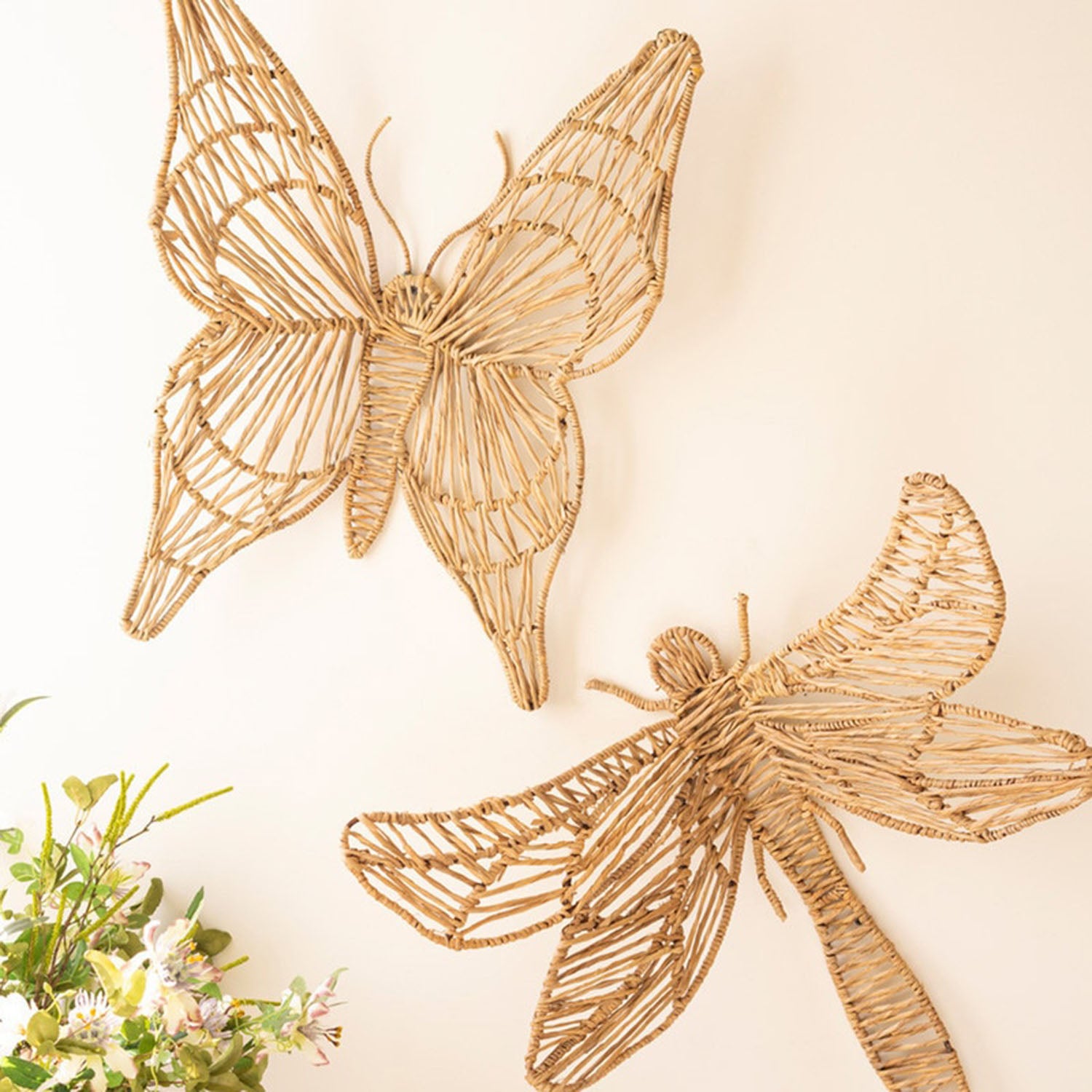 Butterfly Woven Wall Décor