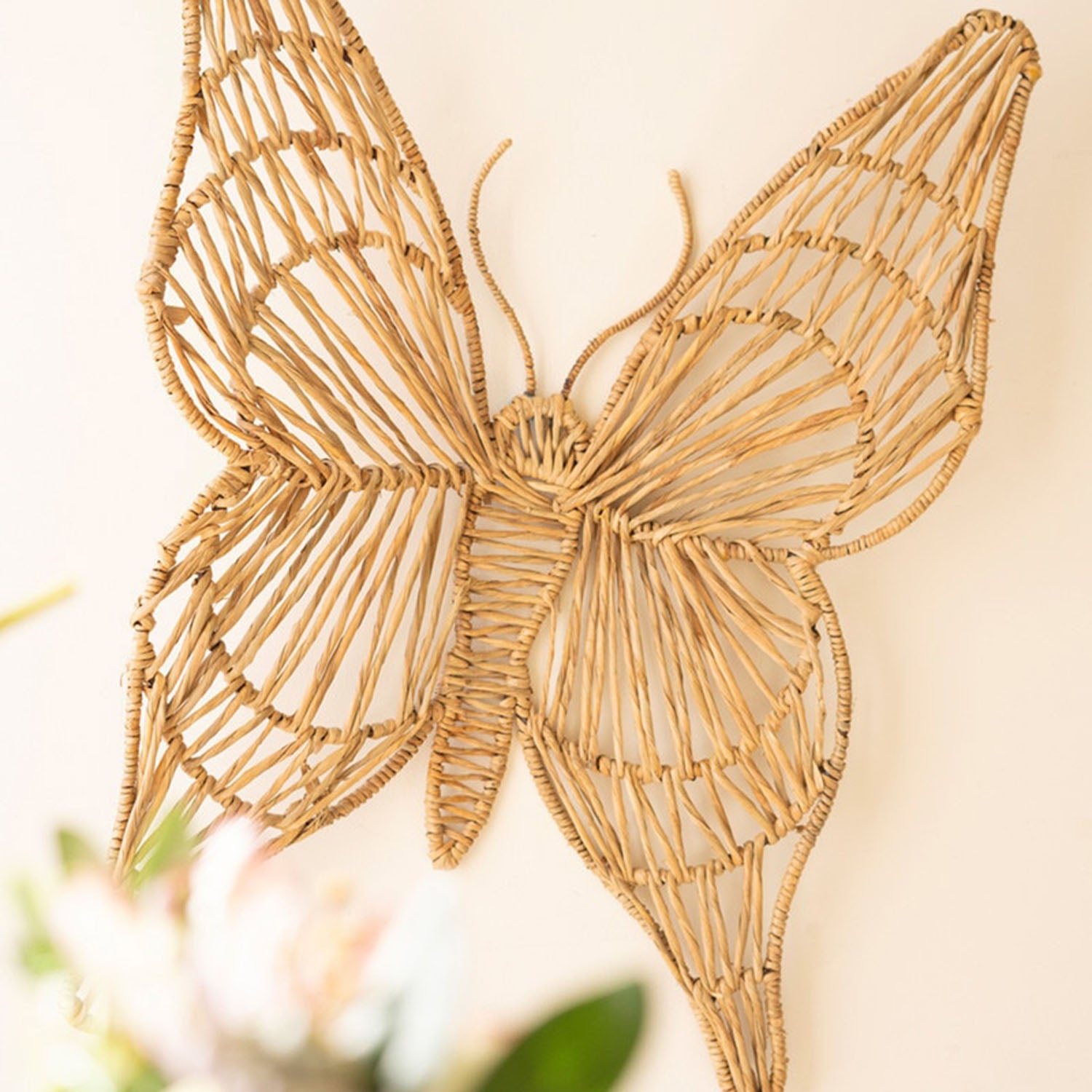 Butterfly Woven Wall Décor