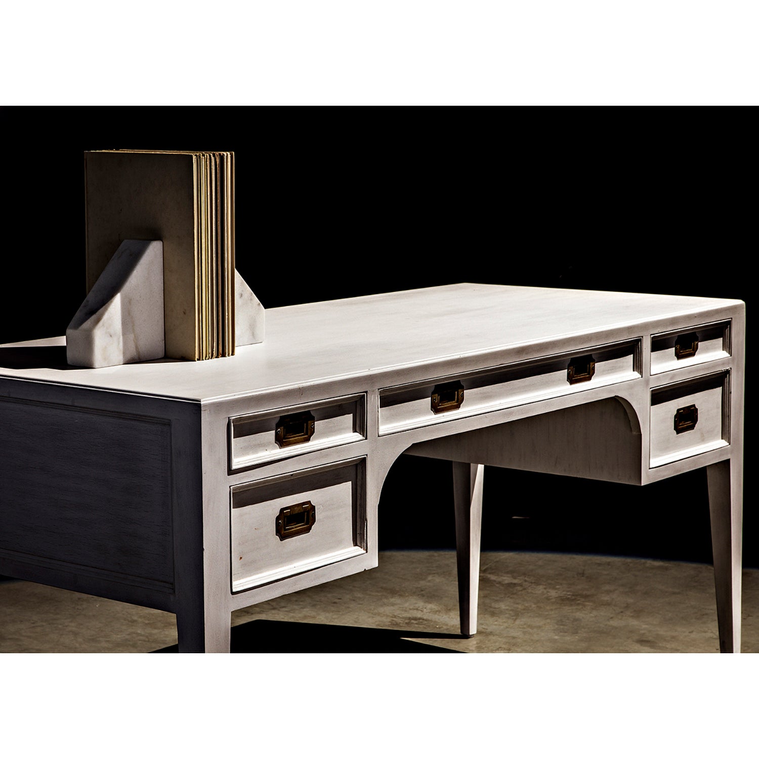 Noir Slide Bookend Set