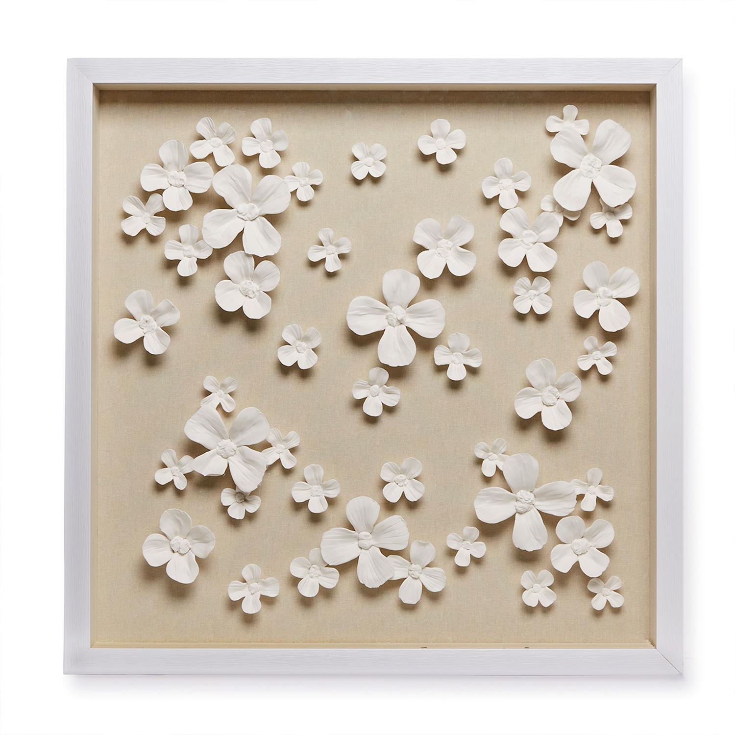 Dogwood in Bloom Shadow Box Wall Art