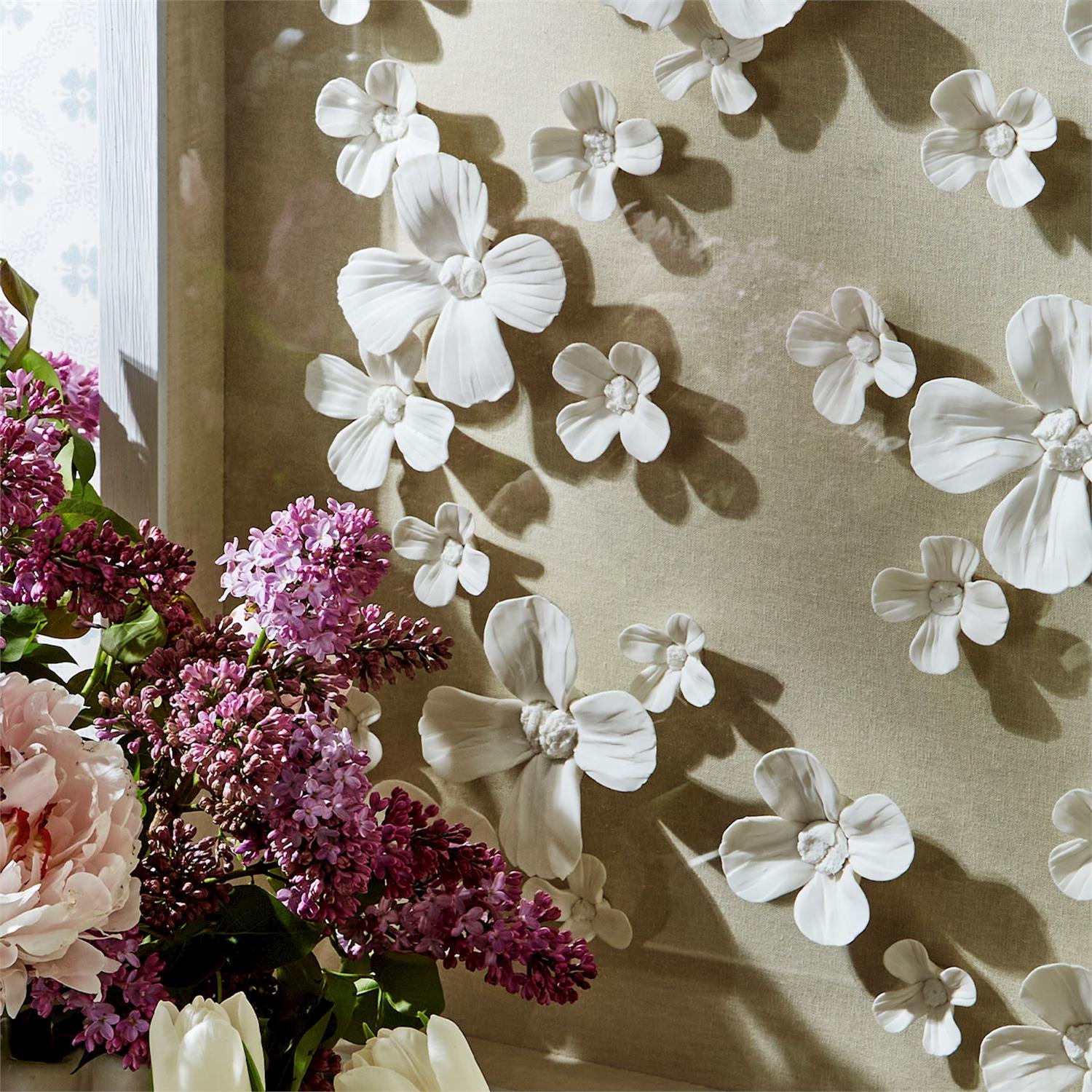 Dogwood in Bloom Shadow Box Wall Art