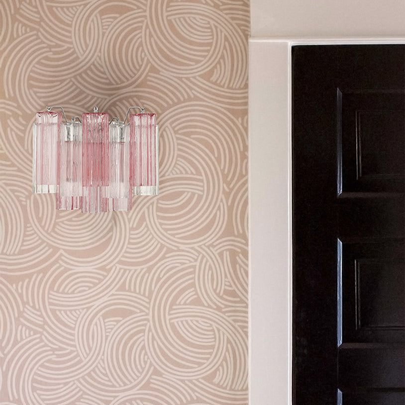 Crystorama Addis 2 Light Polished Chrome Sconce