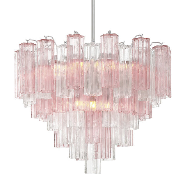 Crystorama Addis 12 Light Polished Chrome Chandelier