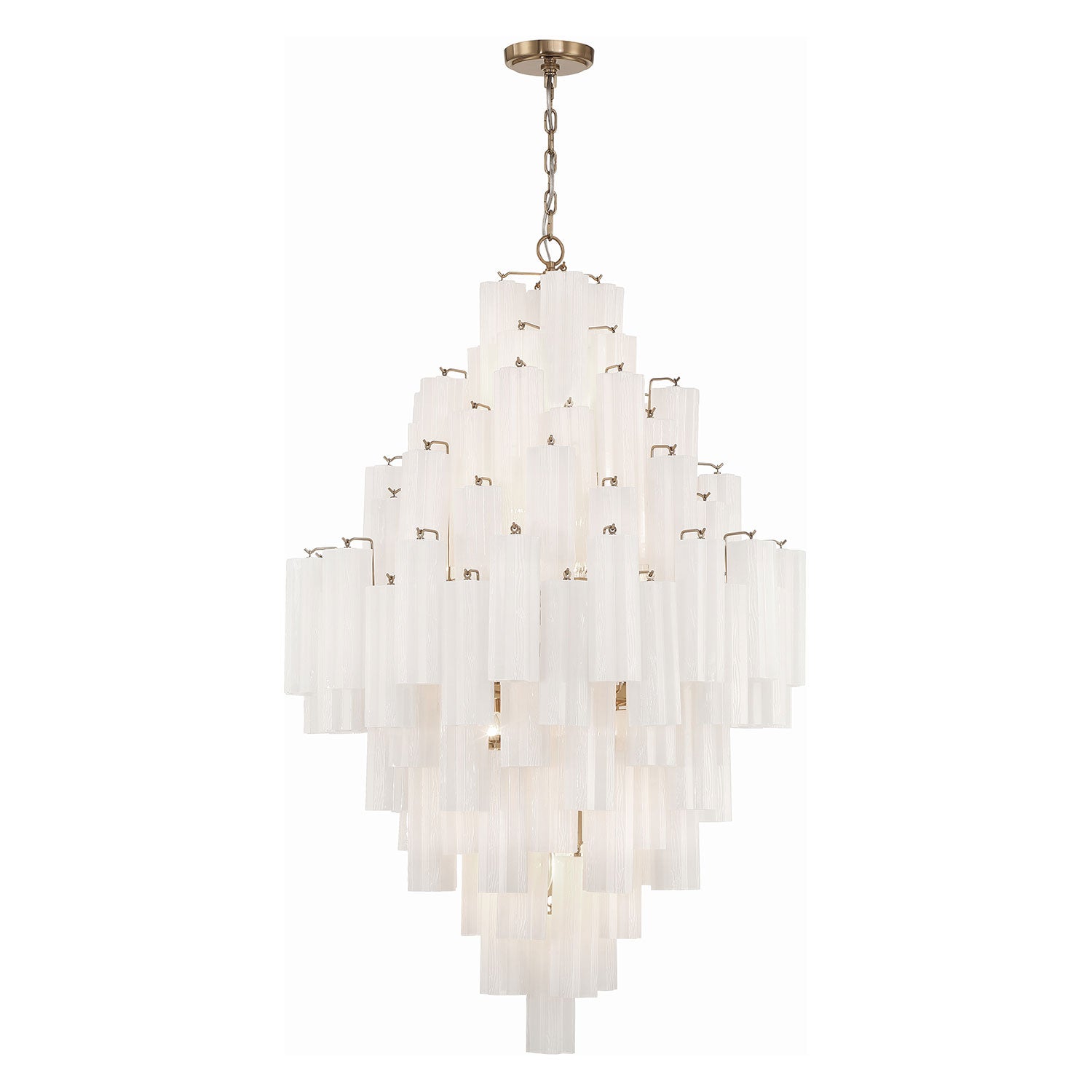 Crystorama Addis Chandelier Gold