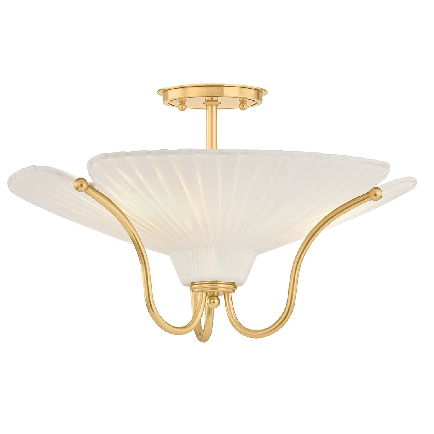 Augusta Hoffman x Hudson Valley Lighting Gerhard Semi Flush Mount
