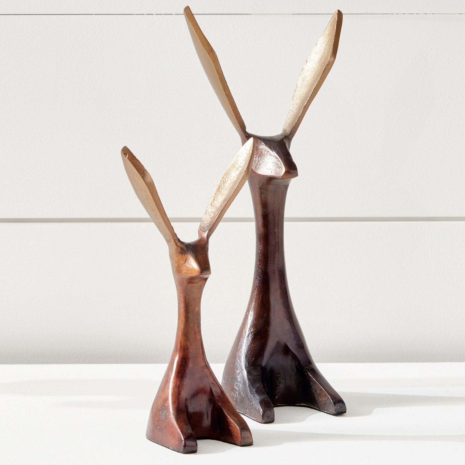 Jackrabbit Black Figurine Set of 2