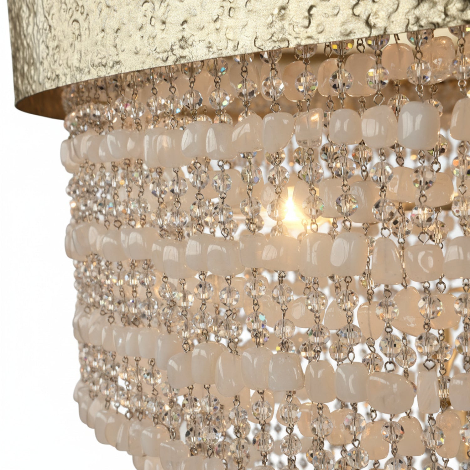 John Richard Crystal Veil Twelve-Light Chandelier