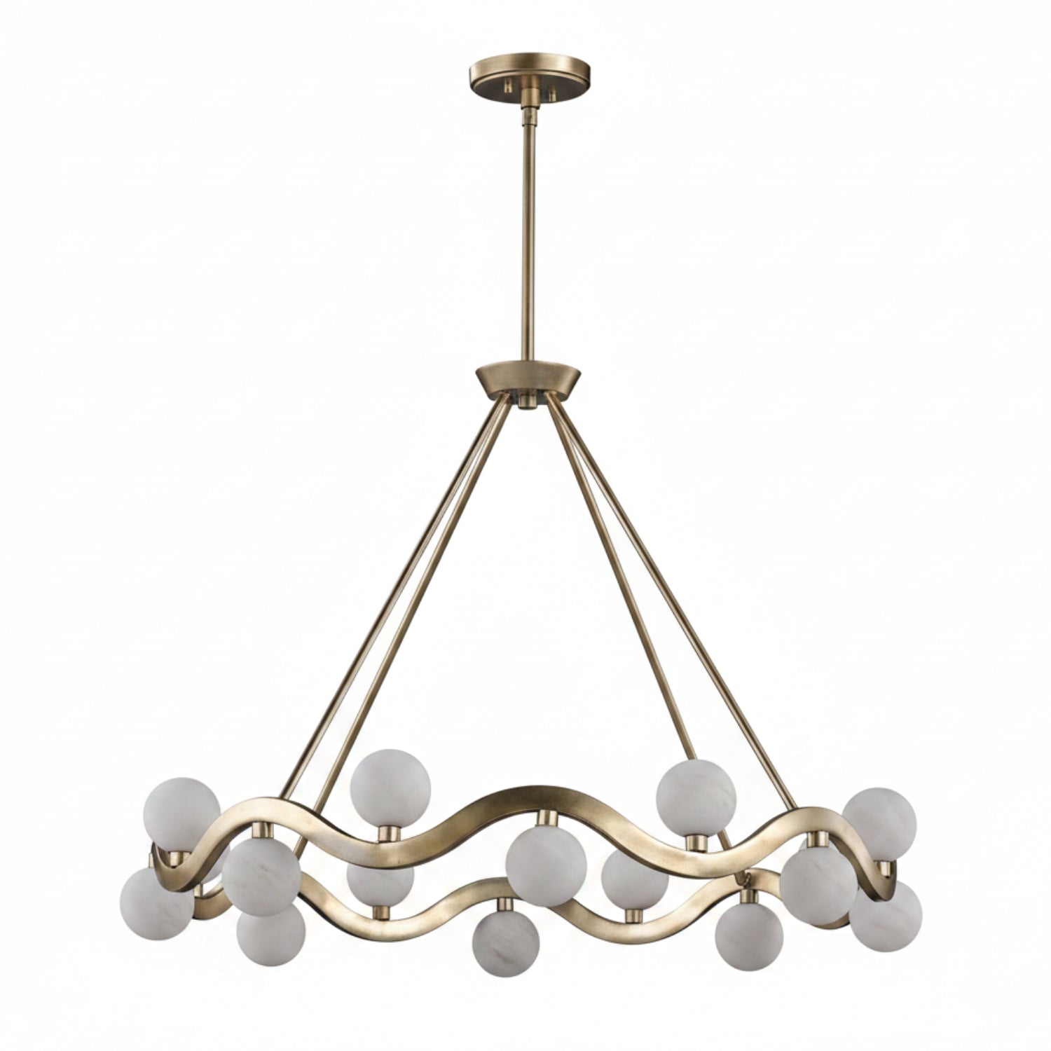 John Richard Cantus Sixteen-Light Chandelier